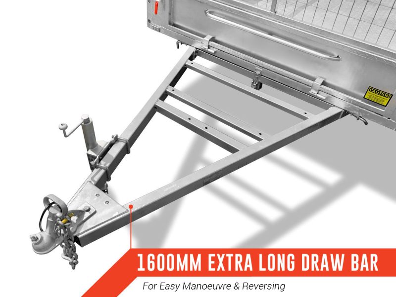 Premium Box Trailer with optional cage