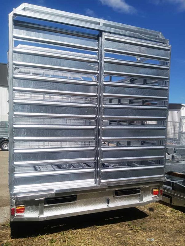 12x7 flat top cattle trailer
