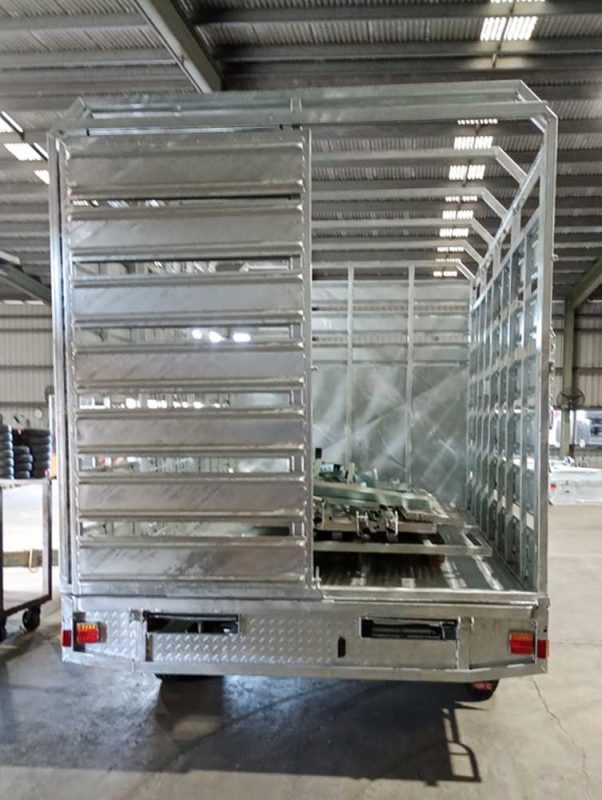 12x7 flat top cattle trailer