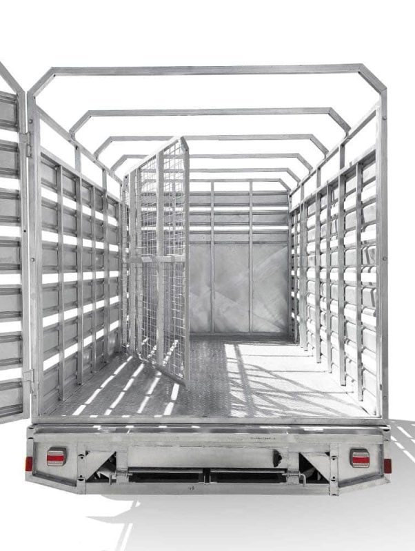 12x7 flat top cattle trailer