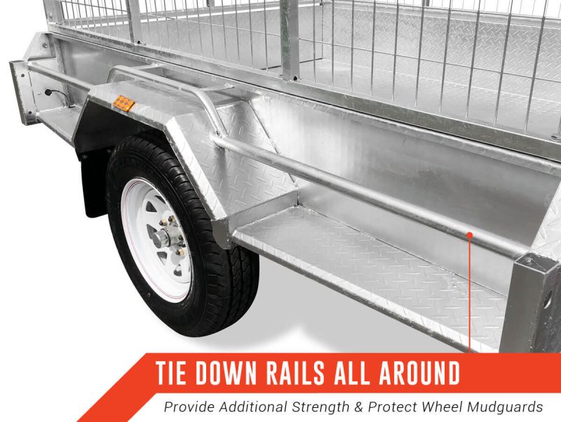 Premium Box Trailer with optional cage