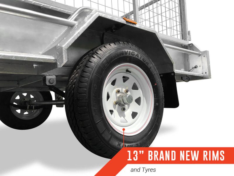 Premium Box Trailer with optional cage
