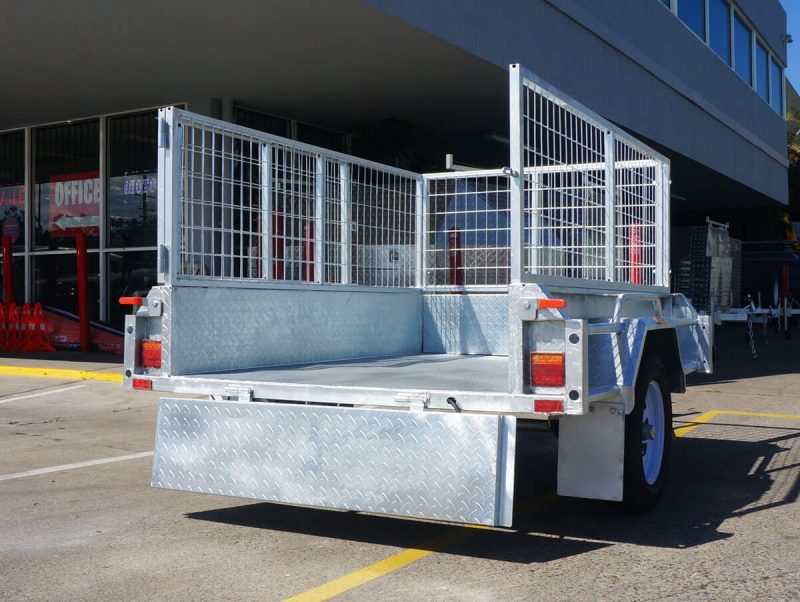 Premium Box Trailer with optional cage