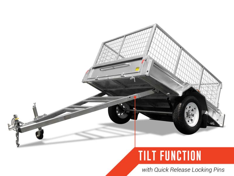 Premium Box Trailer with optional cage