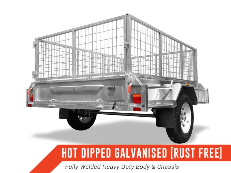 Premium Box Trailer with optional cage